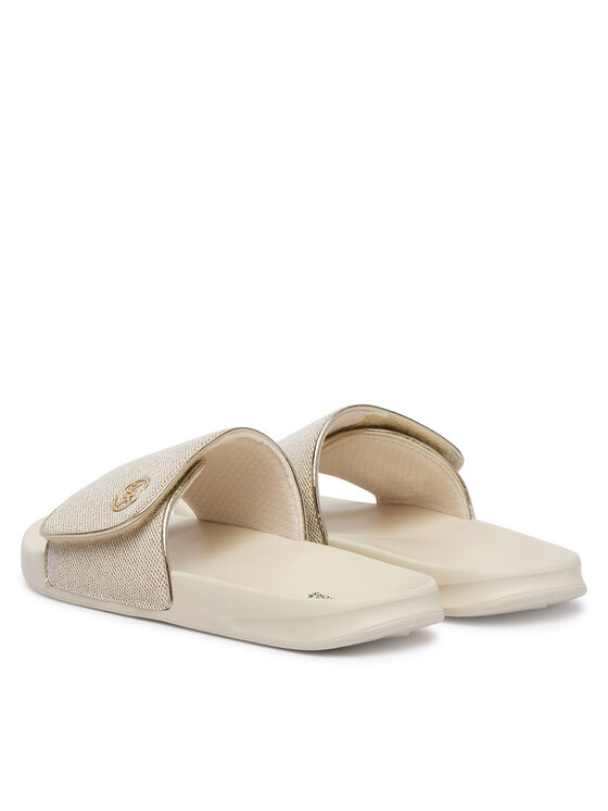 MICHAEL Michael Kors Шльопанці MICHAEL Michael Kors Jett Darby MK04190732 Золотий
