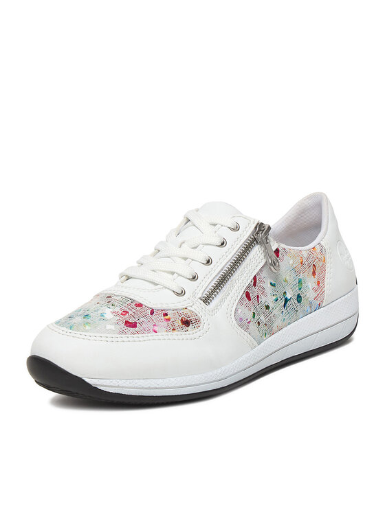 Rieker Sneakersy Rieker CEO-N1112-90 Biały