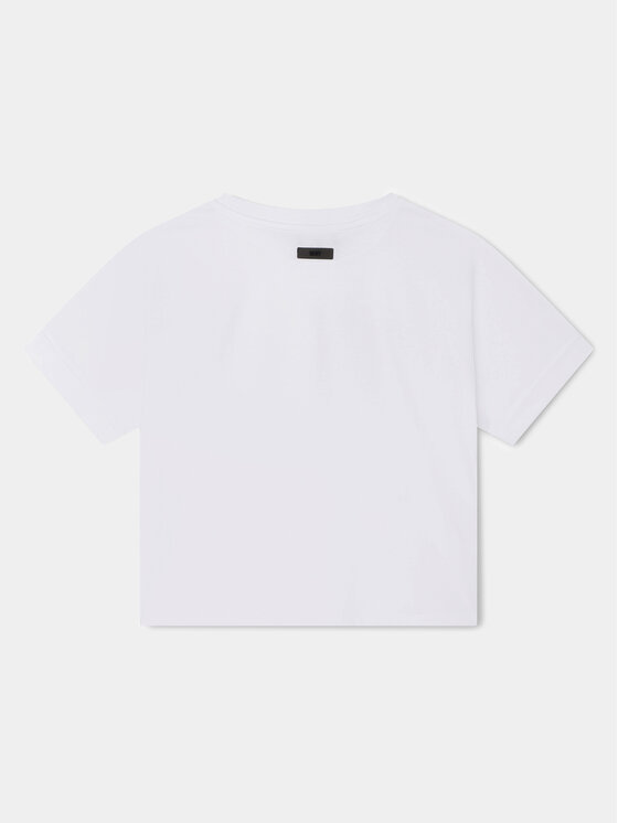 DKNY DKNY Póló D35T08 S Fehér Regular Fit
