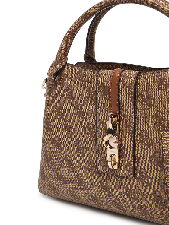 Guess Geantă Guess Yvonne Logo HWSG23 78060 Maro