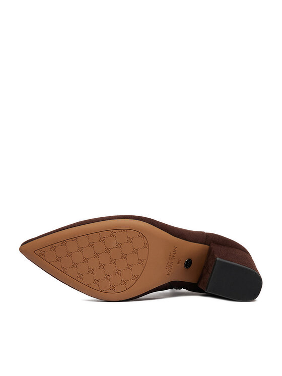 Nine West Μποτάκια Nine West CEO-ZAKIA-01 Σκούρο καφέ