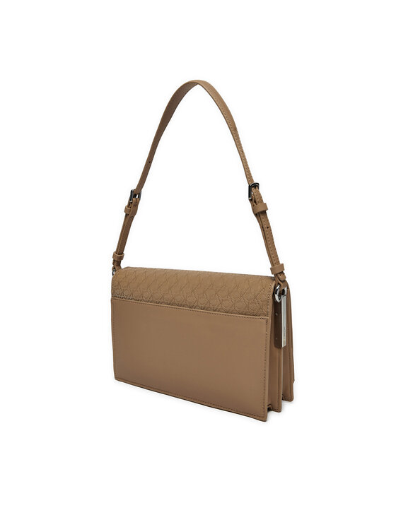 Calvin Klein Borsetta Calvin Klein Ck Elongated Shoulder Bag_Mono K60K613139 Beige