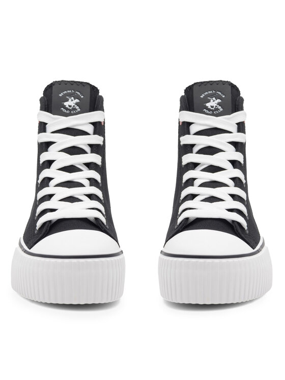 Beverly Hills Polo Club Plátenky Beverly Hills Polo Club BHPC026M Čierna