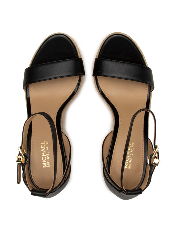 MICHAEL Michael Kors Espadrile MICHAEL Michael Kors Kimberly Wedge 40S1KBHS2L Črna