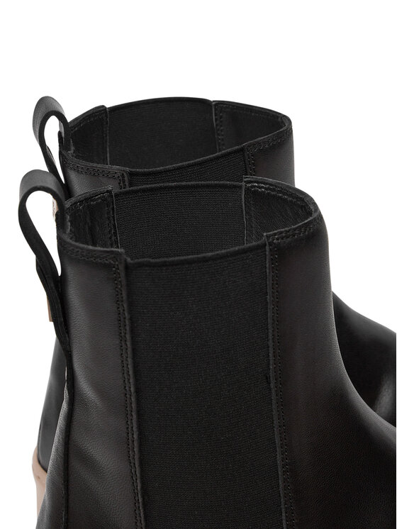 HÖGL Členková obuv s elastickým prvkom HÖGL 8-100210 Čierna