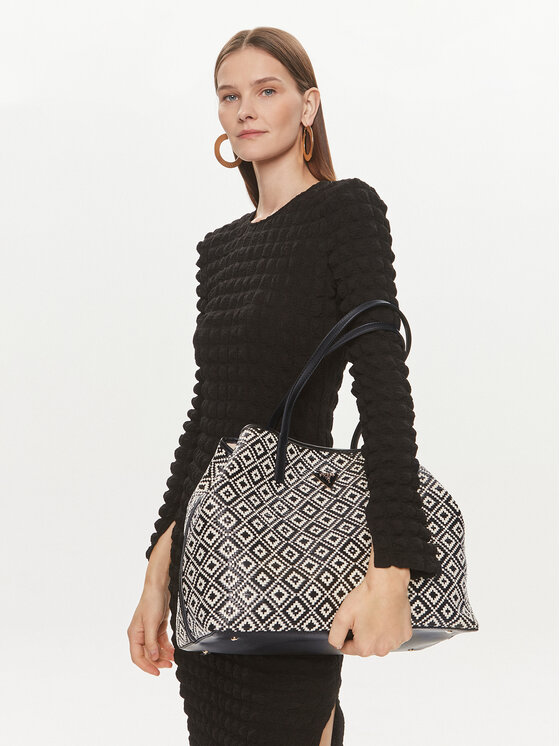 Guess Soma Guess Vikky II Large Tote HWWR93 18290 Melns