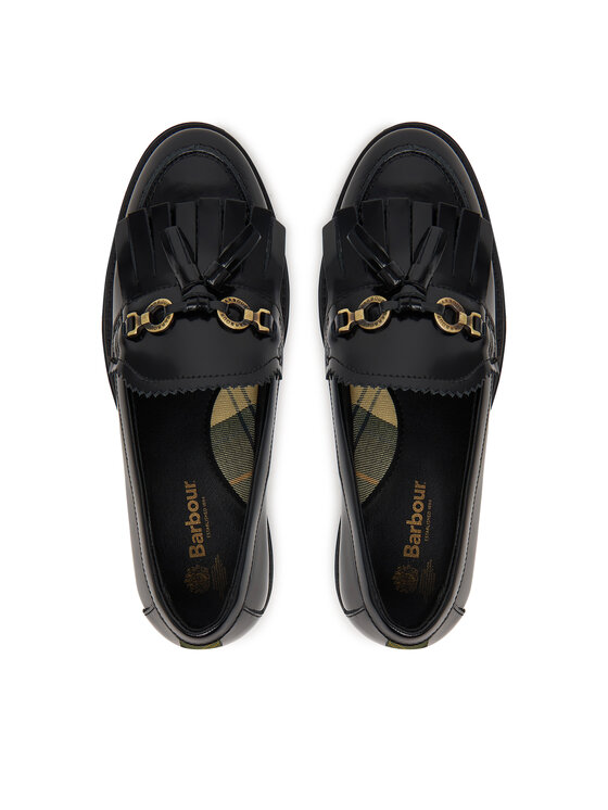 Barbour Loafersy Barbour Ava LFO0814BK71 Czarny