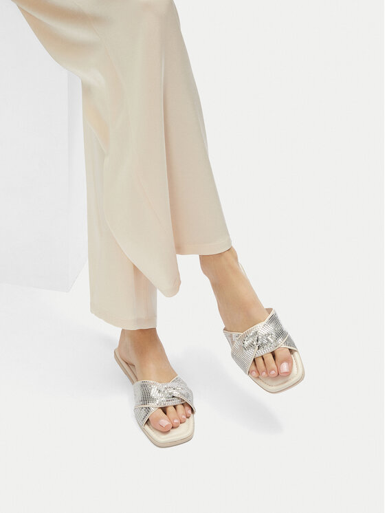 JENNY Klapki JENNY R25SS01646 Écru