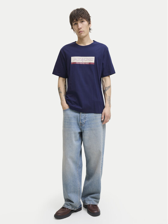 Jack & Jones Jack & Jones Camiseta Rinwood 12283628 Azul Regular Fit