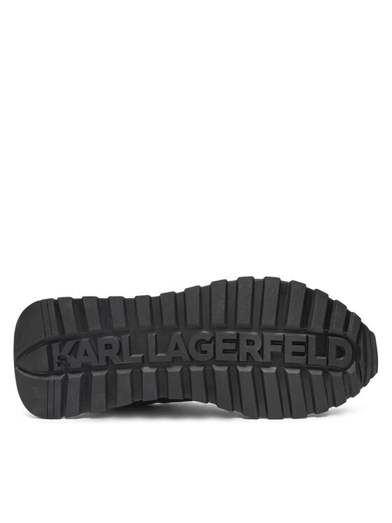 KARL LAGERFELD Sneakersy KARL LAGERFELD Kairo KL61124A Černá