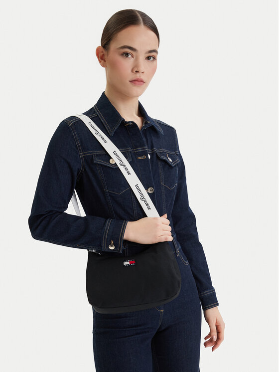 Tommy Jeans Torebka Tommy Jeans Tjw Ess Daily Shoulder Bag AW0AW18463 Czarny