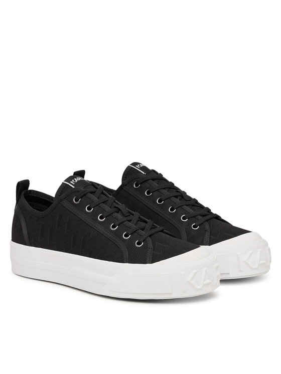 KARL LAGERFELD Кеди KARL LAGERFELD Kampus Max V KL50526 Чорний