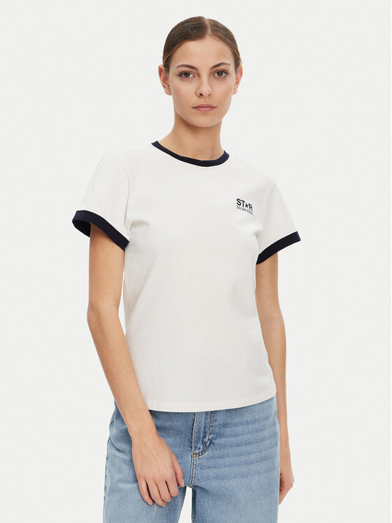 Golden Goose Golden Goose Camiseta GWP01846.P001489.11782 Blanco Regular Fit