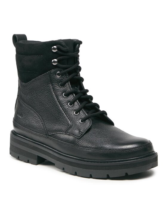 Clarks Outdoorová obuv Clarks PragueStyle K. 261749006 Čierna