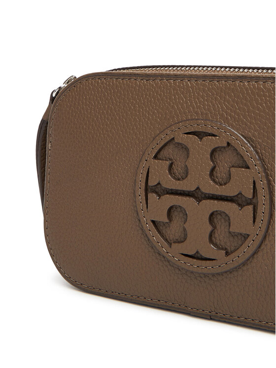 Tory Burch Ročna torba Tory Burch Mini Miller Crossbody 171955 Rjava