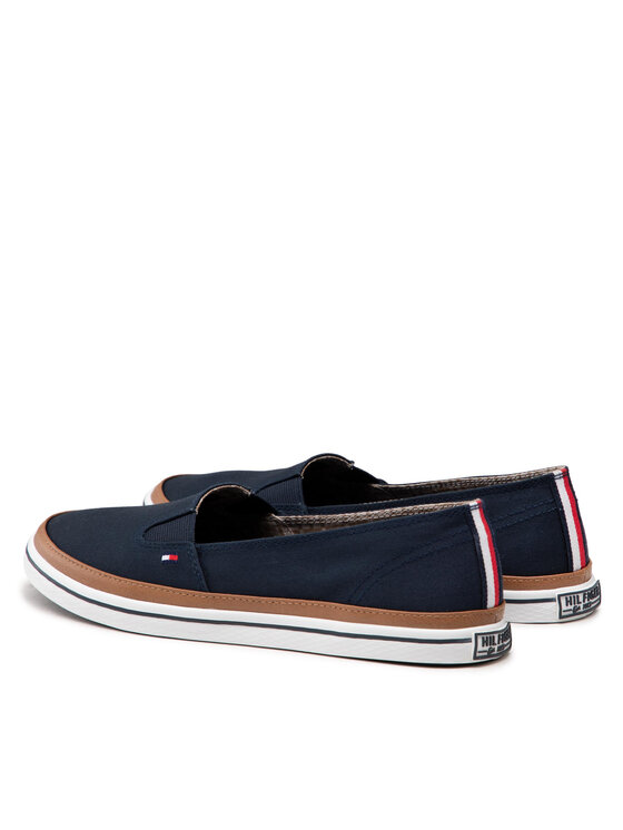 Tommy Hilfiger Πάνινα παπούτσια Tommy Hilfiger Kesha 7D FW0FW01656 Σκούρο μπλε