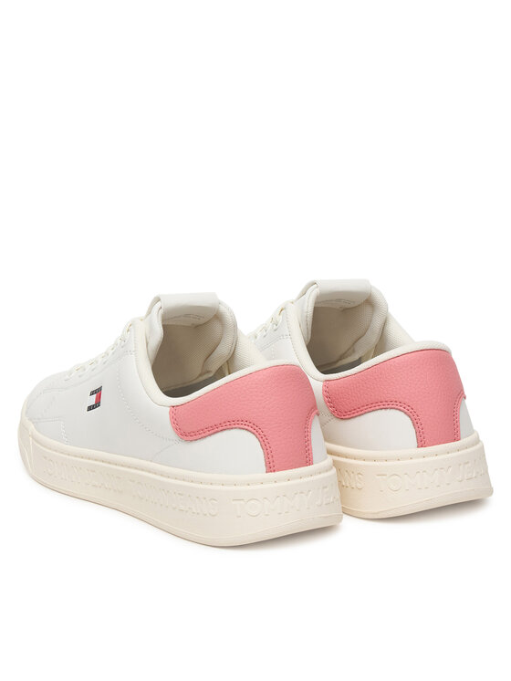 Tommy Jeans Αθλητικά Tommy Jeans Tjw Script Cupsole EN0EN02960 Λευκό