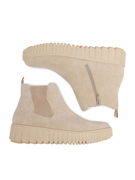 Rieker Botine Rieker CEO-Y6151-63 Bej deschis