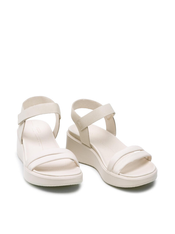 ECCO Sandały ECCO Flowt Wedge Lx W 27330359113 Beżowy