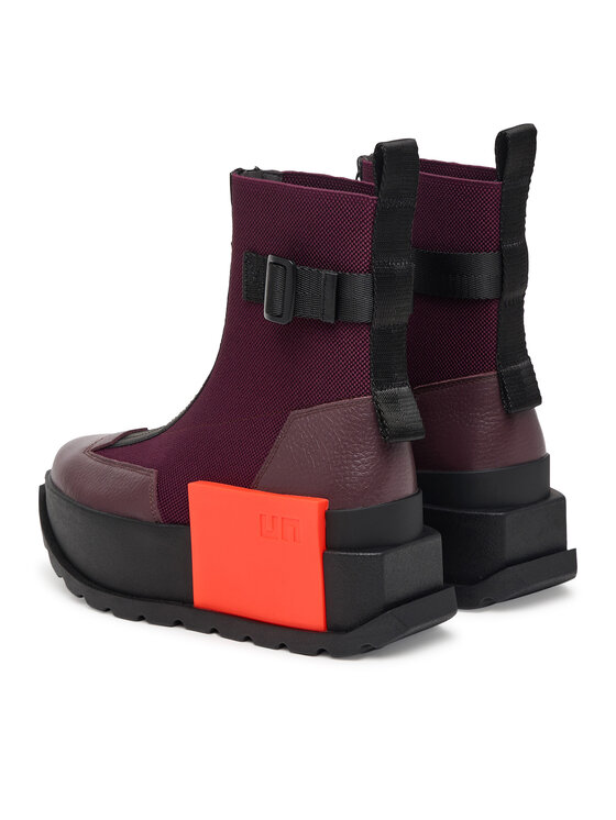 United Nude Botki United Nude Roko Bootie III 11044993165 Bordowy