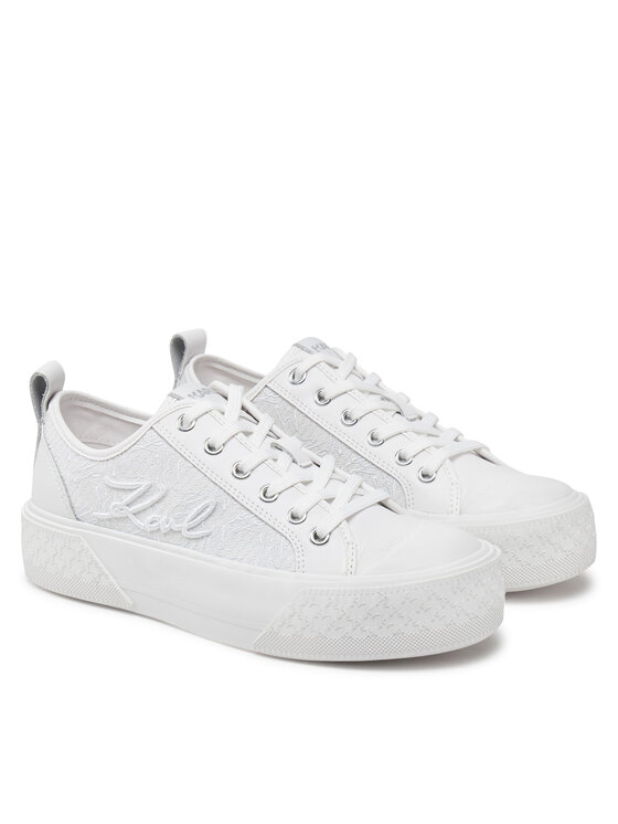 KARL LAGERFELD Tornacipő KARL LAGERFELD Kampus Max III KL60611F Fehér