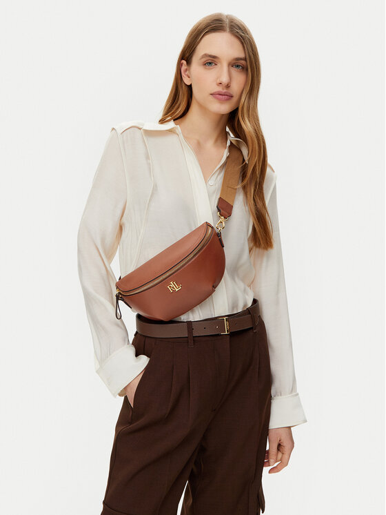 LAUREN RALPH LAUREN Torbica za okrog pasu﻿ LAUREN RALPH LAUREN 431934832002 Rjava