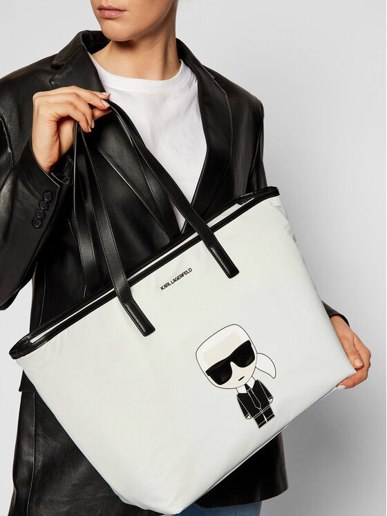 KARL LAGERFELD Rankinė KARL LAGERFELD 205W3014 Balta