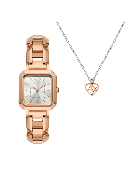 Armani Exchange Годинник Armani Exchange Leila AX7167SET Золотий