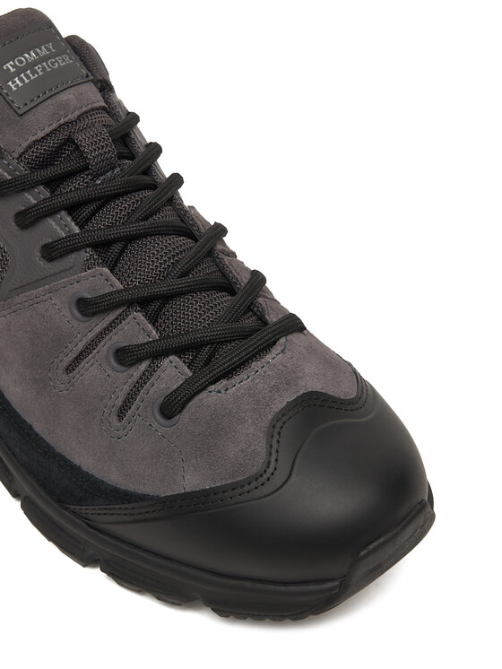 Tommy Hilfiger Superge Tommy Hilfiger Outdoor Sneaker Tech Suede Wpm FM0FM05723 Siva