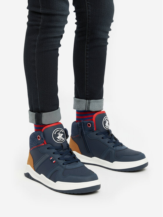 Beverly Hills Polo Club Sneakersy Beverly Hills Polo Club CEO-AVO-BHPC-274-065 Tmavomodrá