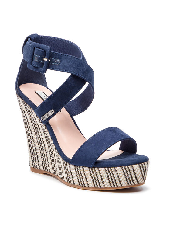 Pepe Jeans Еспадрильї Pepe Jeans Ohara Smart PLS90379 Cиній