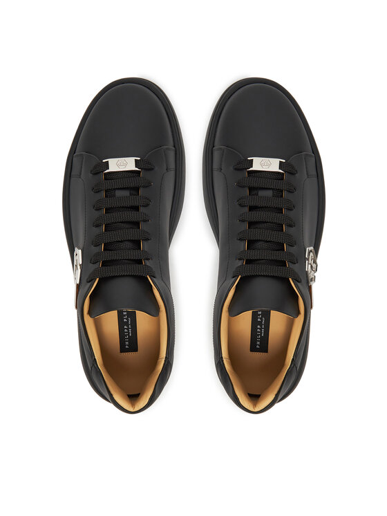 PHILIPP PLEIN Снікерcи PHILIPP PLEIN PAES MSC4022 Чорний