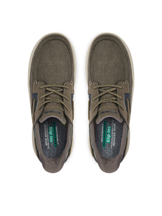 Skechers Туфлі Skechers Slip-ins Relaxed Fit: Troutt - Davey 205599/GRY Сірий
