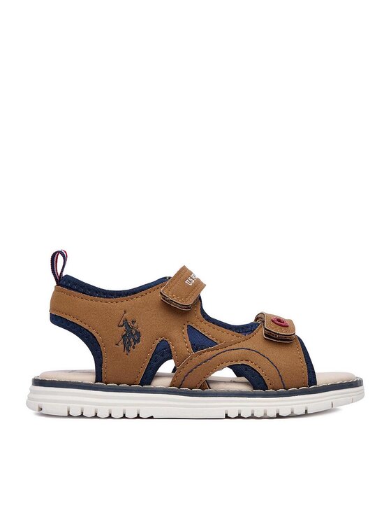 U.S. Polo Assn. Босоніжки U.S. Polo Assn. EO-GARDA002K/6Y1 Світло-коричневий