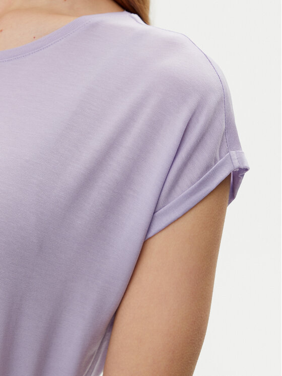Vero Moda Vero Moda T-shirt Ava 10284468 Ljubičasta Regular Fit