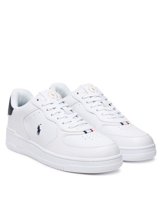 Polo Ralph Lauren Сникърси Polo Ralph Lauren Masters Ct Rib 809P01636001 Бял