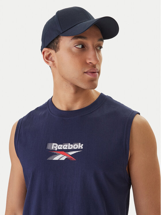 Reebok Reebok Camiseta sin mangas Bradshaw RK25560CCM Azul marino Regular Fit