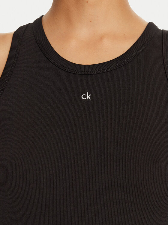 Calvin Klein Calvin Klein Top Graphic K20K208065 Negro Slim Fit