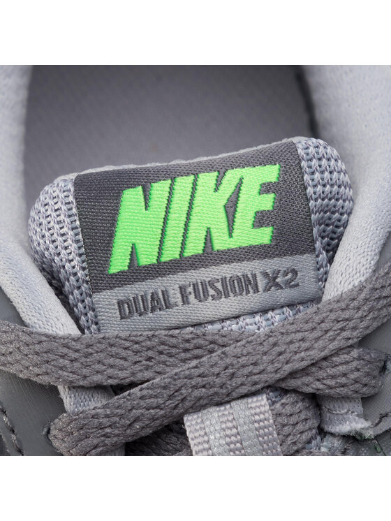 Nike Buty do biegania Nike Dual Fusion X 2 (GS) 820305 003 Szary