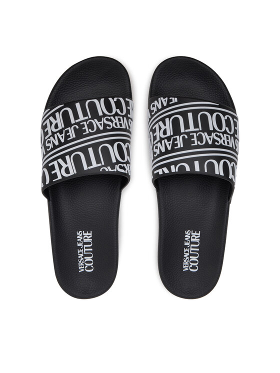 Versace Jeans Couture Шльопанці Versace Jeans Couture 78YA3SQ1 Чорний