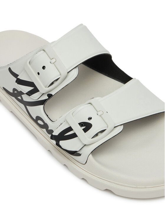KARL LAGERFELD Шльопанці KARL LAGERFELD Kondo Tred KL80972 Білий
