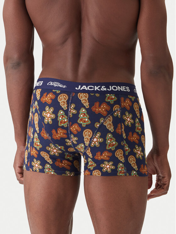 Jack & Jones Jack & Jones Набір боксерські шорти та шкарпетки Gingerbread Giftbox 12285133 Кольоровий