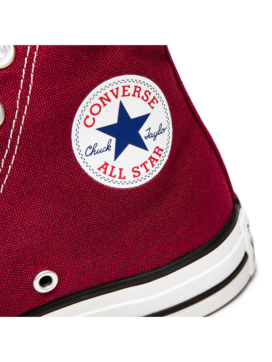 Converse Кеди Converse All Star Hi Maroon M9613 Бордовий