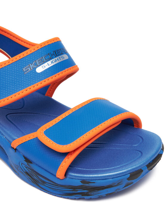 Skechers Sandály Skechers Sola Glow Sandal-Fusion Brights 407032L/BLOR Modrá