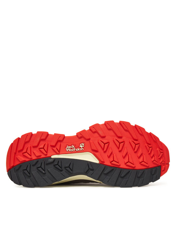 Jack Wolfskin Трекінгові черевики Jack Wolfskin Wild Hike Texapore Low M A65577 Хакі