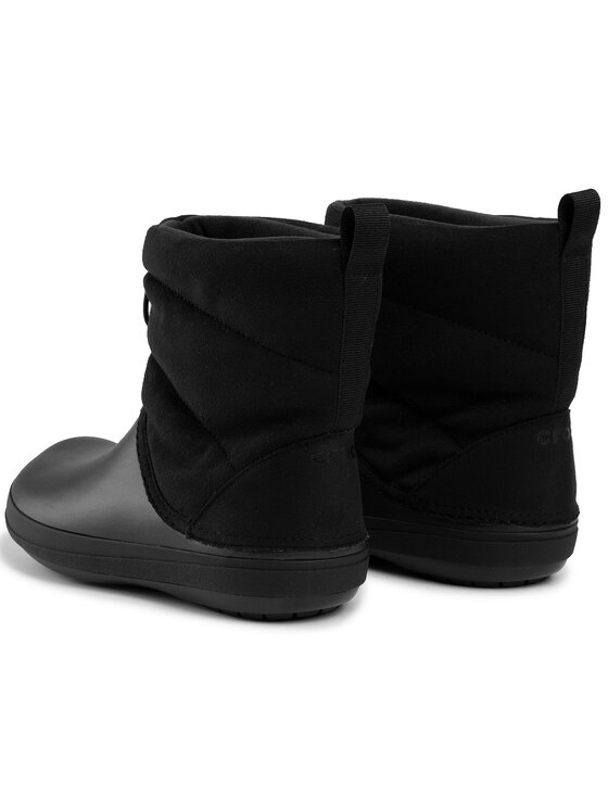 Crocs Sniega zābaki Crocs Crocband Puff Boot W 205858 Melns