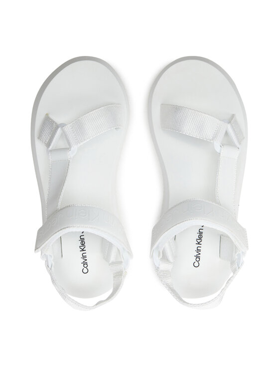 Calvin Klein Jeans Sandali Calvin Klein Jeans Sandal Velcro Webbing Dc YW0YW01353 Bela