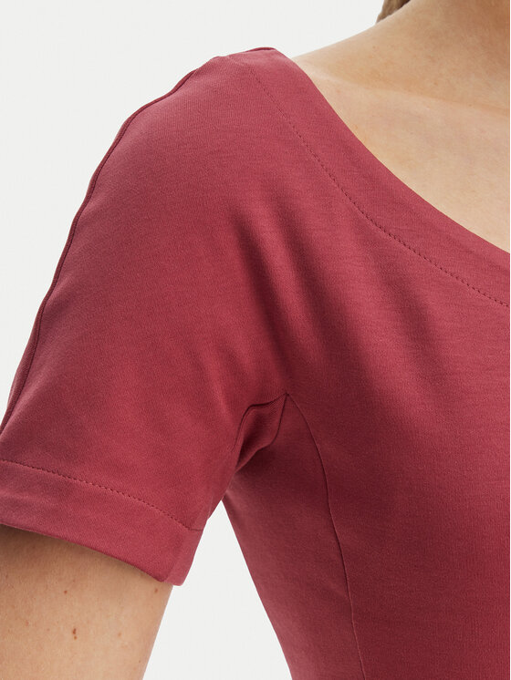 Weekend Max Mara Weekend Max Mara Camiseta Multig 2615941122 Rojo Regular Fit