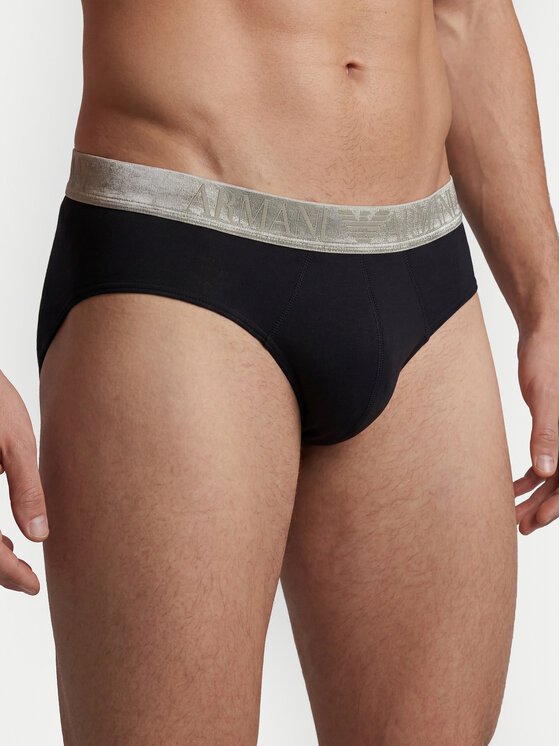Emporio Armani Underwear Emporio Armani Underwear Conjunto de slips EM000258 AF18886 MC061 Negro
