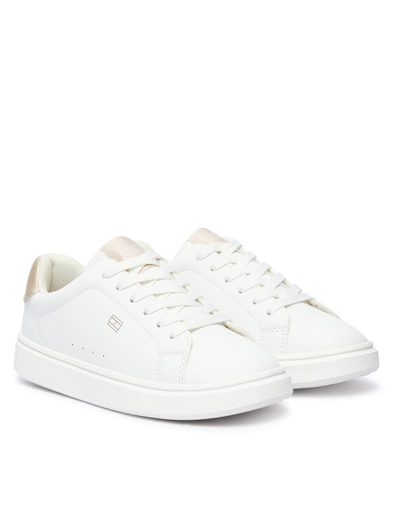 Tommy Hilfiger Sneakersy Tommy Hilfiger T3A9-35073-1355X048 S Biały